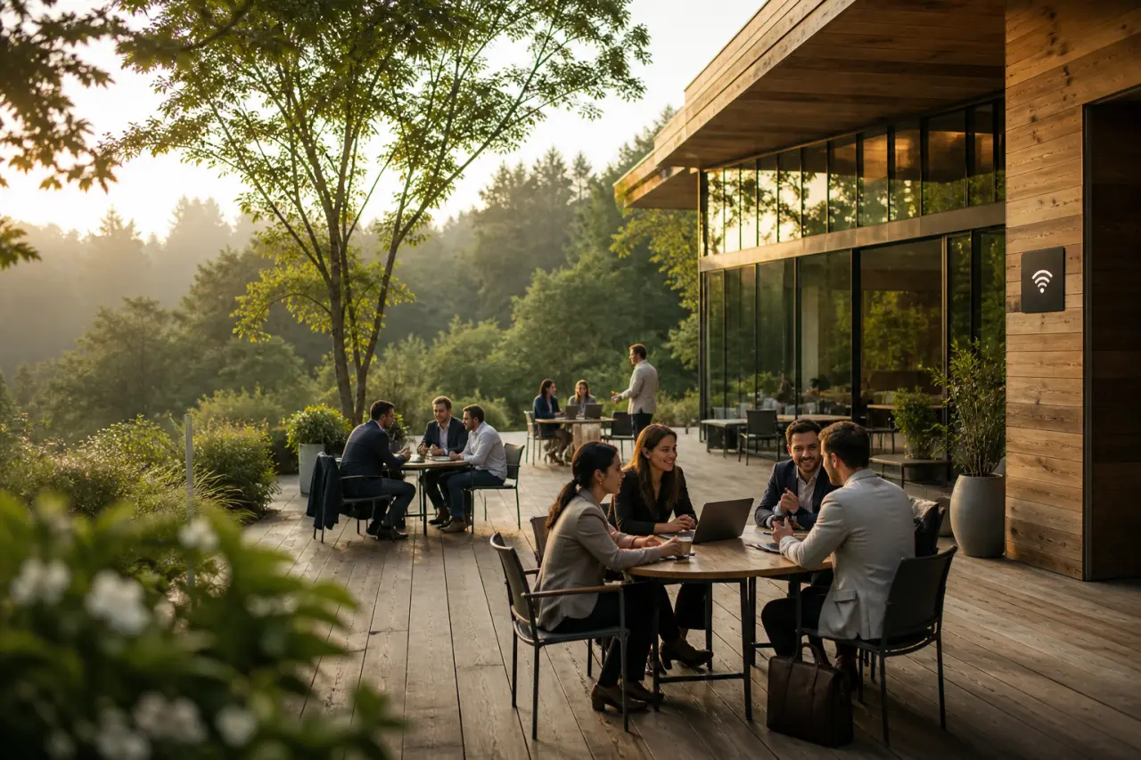 Séminaire nature : choisir un lieu qui allie forêt, Wi-Fi et vraie cohésion d’équipe
