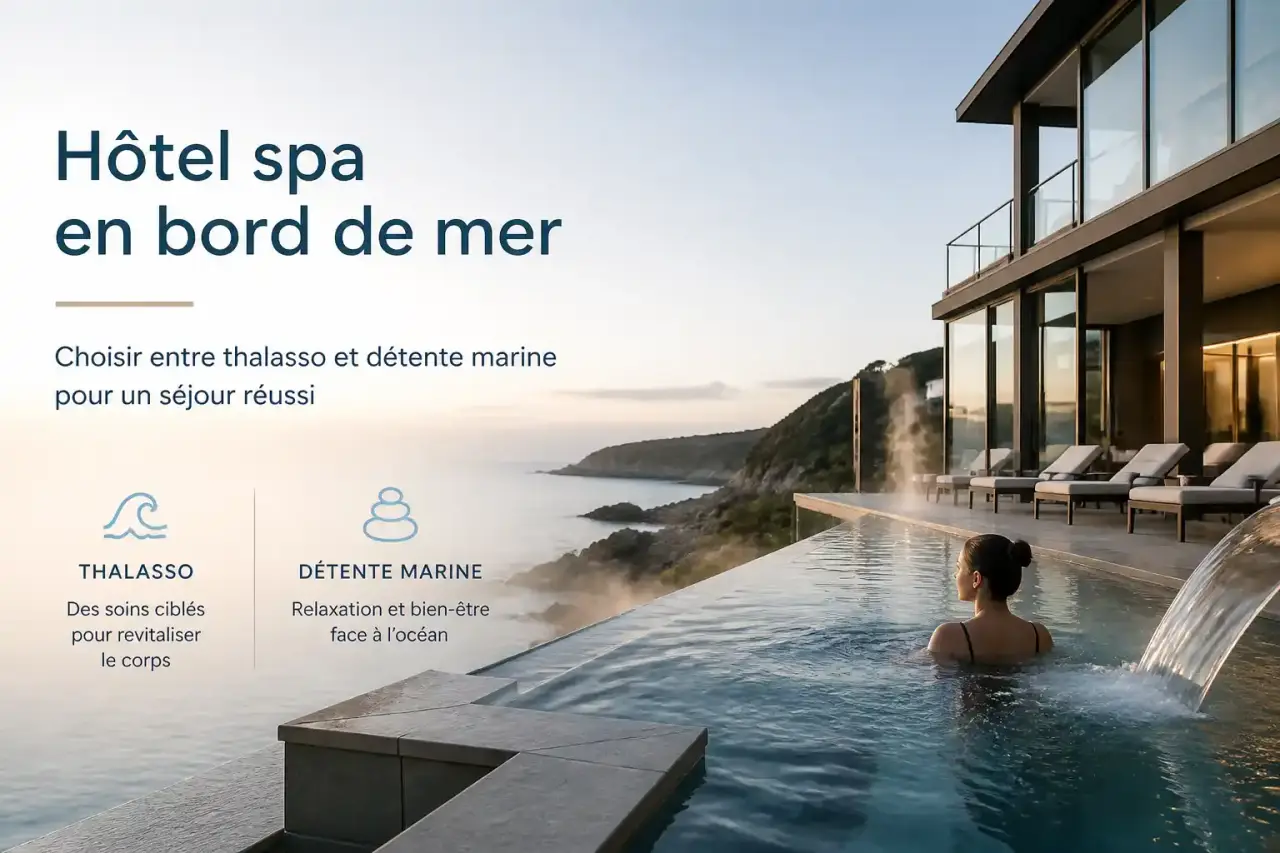Hôtel spa en bord de mer : choisir entre thalasso et détente marine pour un séjour réussi