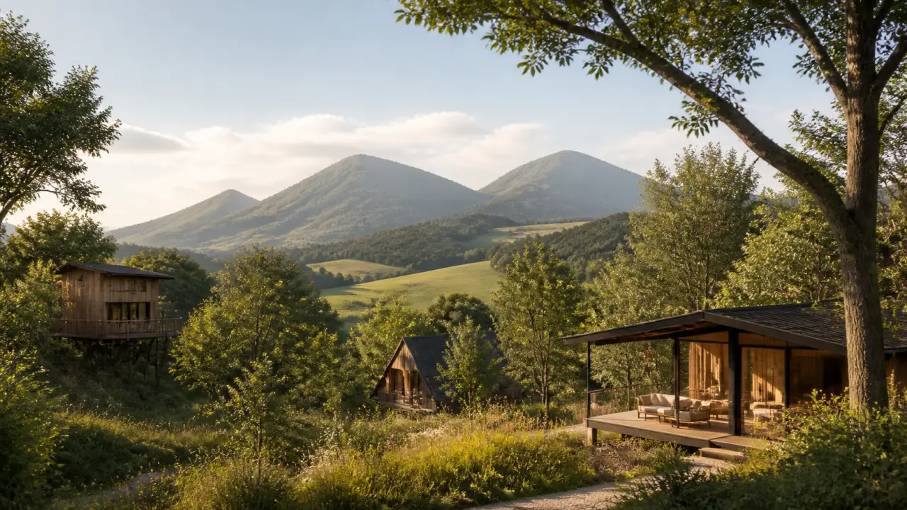 Cabane, lodge ou tiny house : quel hébergement nature choisir en Auvergne ?