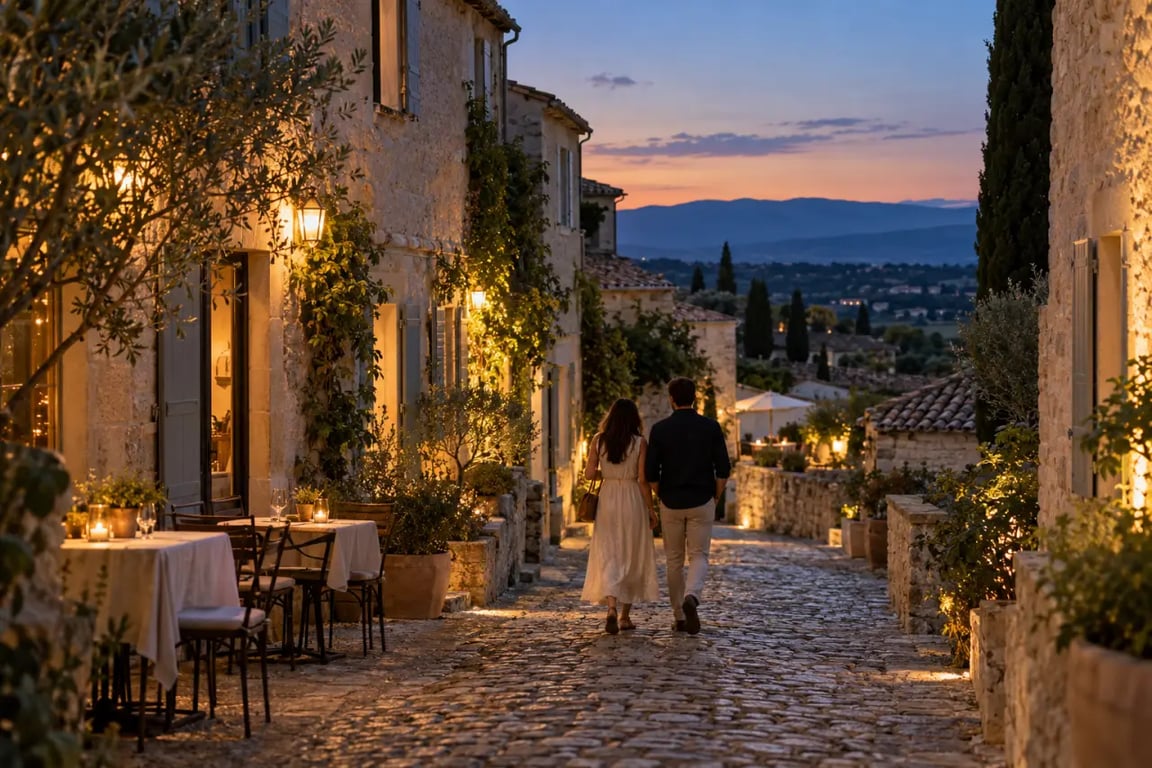 Escapade dans un village près d’un hôtel romantique du Luberon