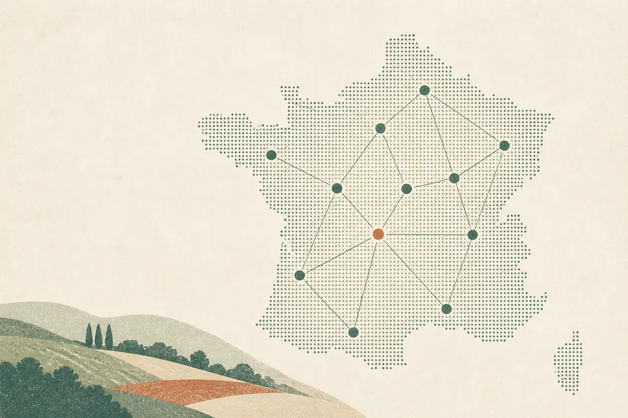 Domaine, accueil et vin: la méthode de Julien Jimenez appliquée à un site de lieu