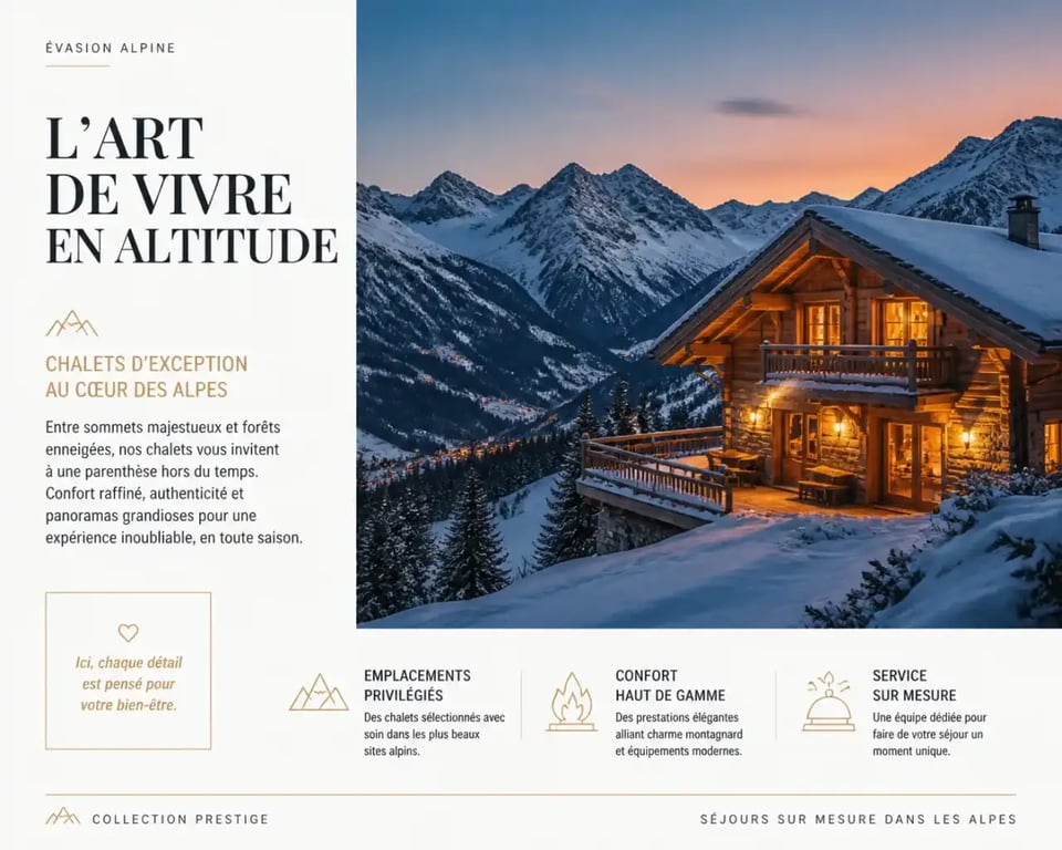 Week end en amoureux à la montagne dans un chalet chaleureux