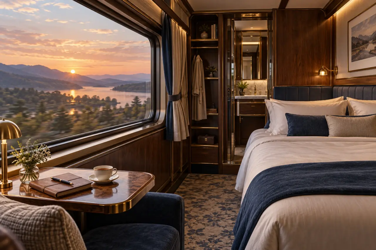 Voyage en train couchette de luxe : le trajet devient une expérience à part entière